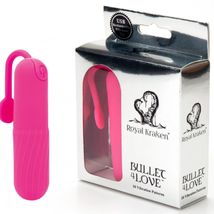 Bullet 4 Love - Rechargeable vibe with tail - Pink RK-01 PNK